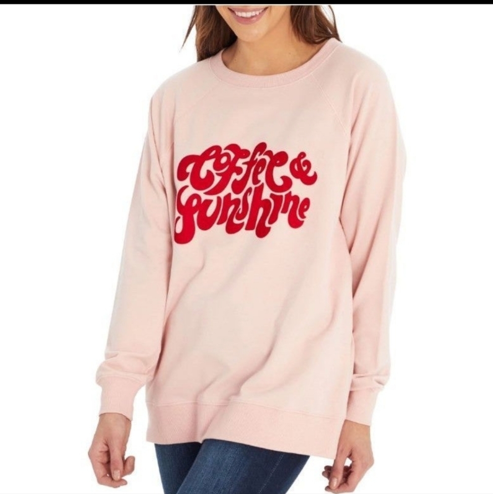 Wildfox "Coffee & Sunshine" Statement Sweatshirt
